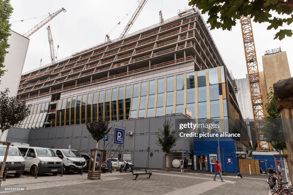 Axel Springer construction site