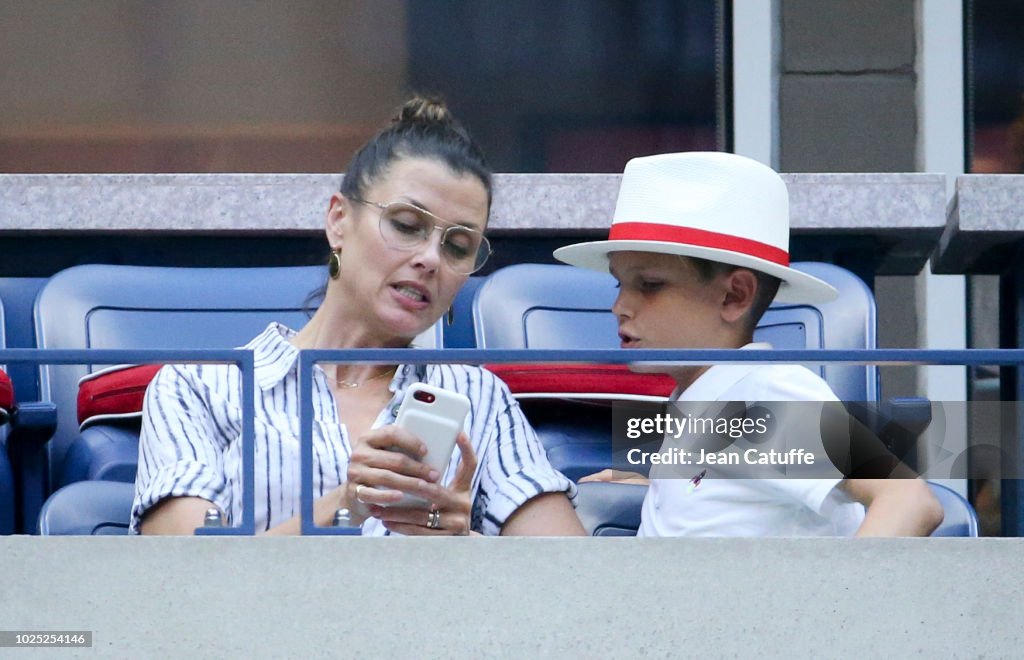 Celebrities Attend The 2018 US Open Tennis Championships - Day 3