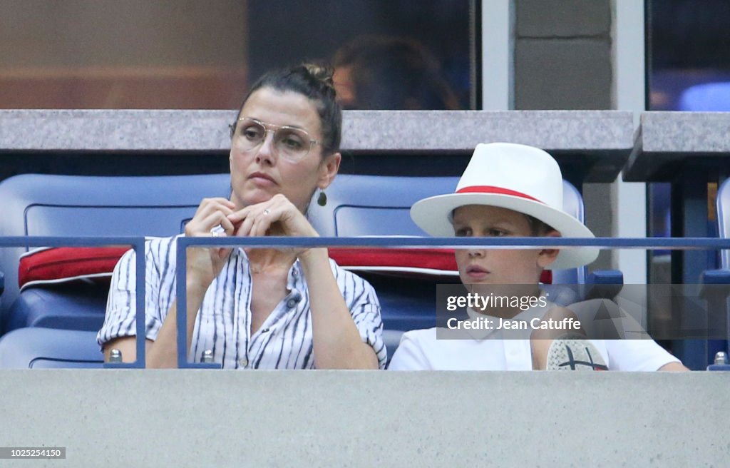 Celebrities Attend The 2018 US Open Tennis Championships - Day 3