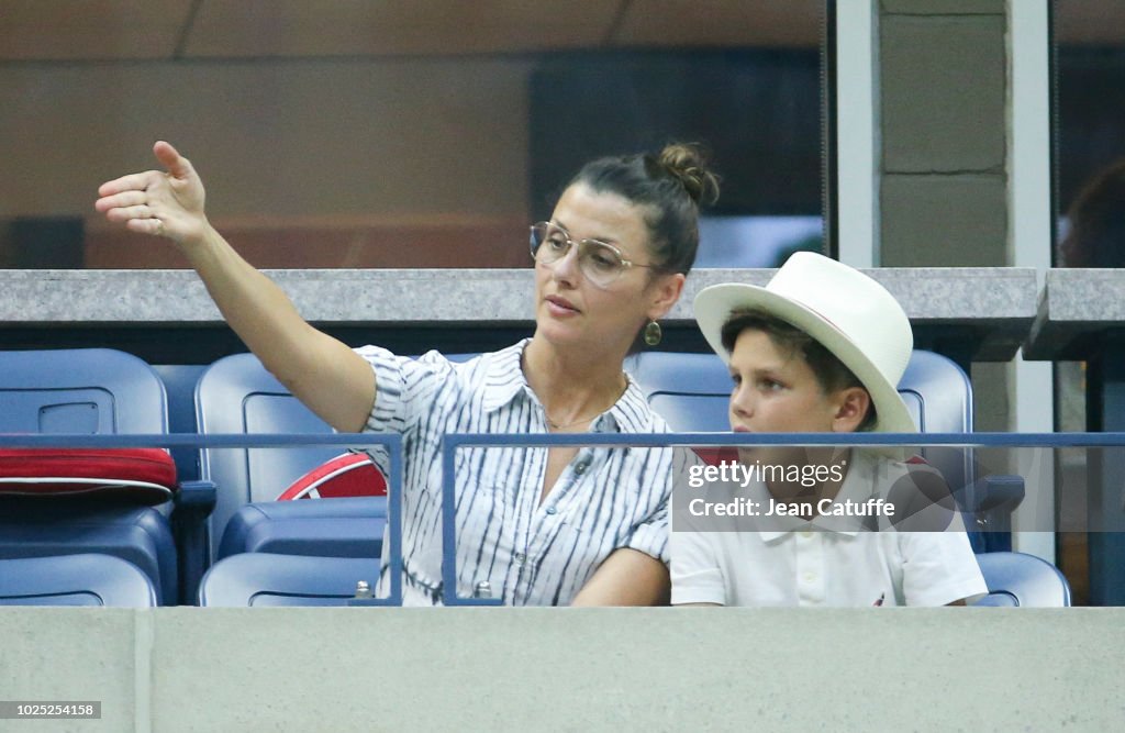 Celebrities Attend The 2018 US Open Tennis Championships - Day 3