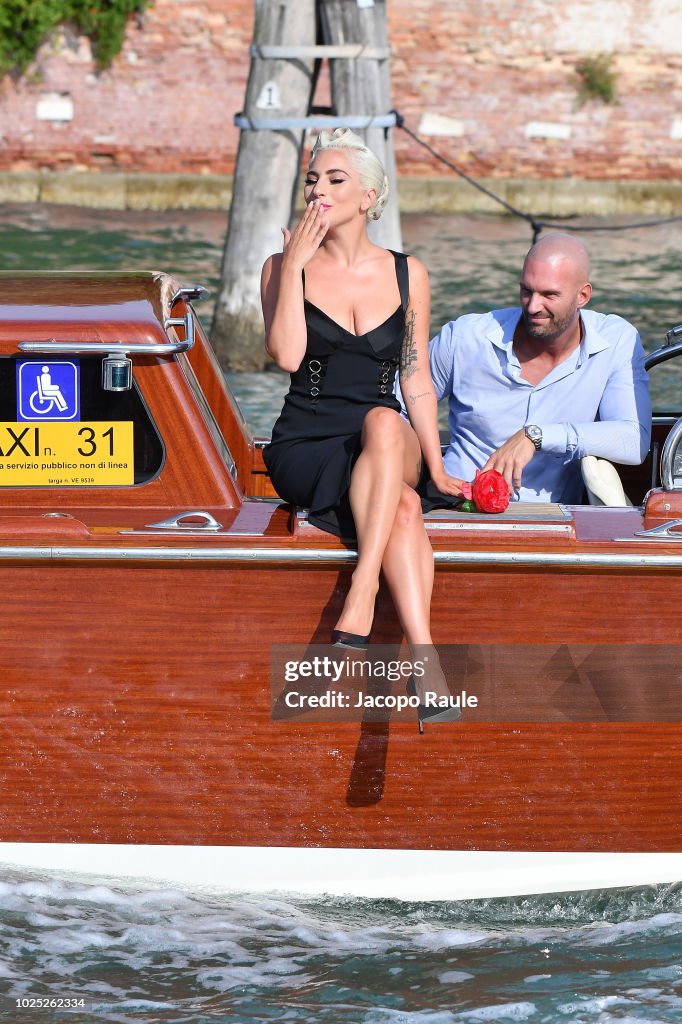 Celebrity Sightings at the 75th Venice Film Festival - August 30, 2018