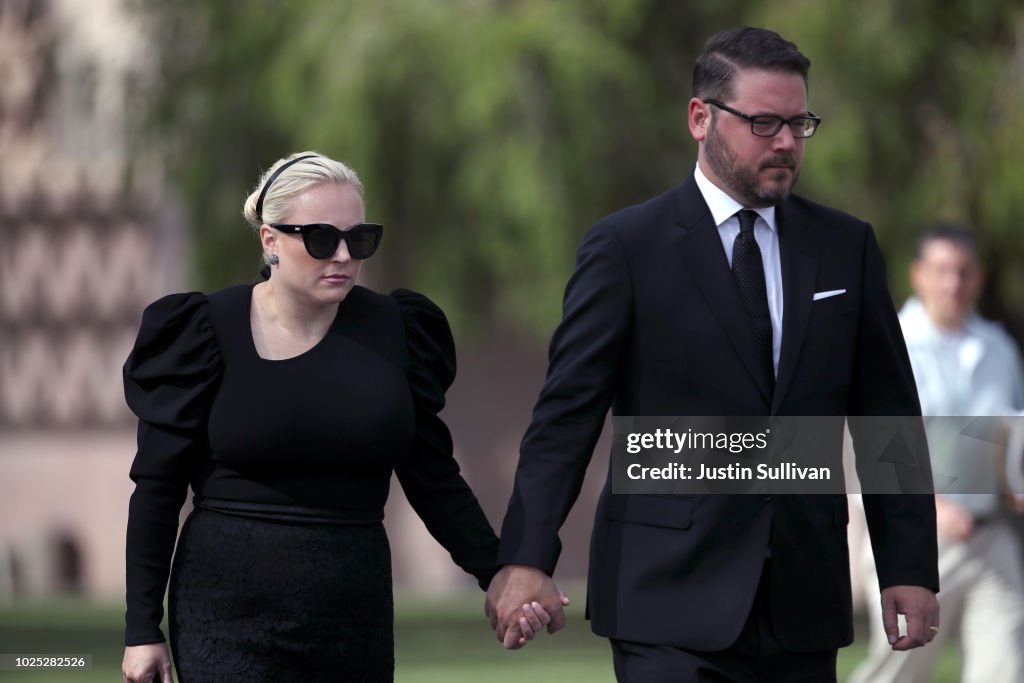 Memorial Service Held For Sen. John McCain At North Phoenix Baptist Church