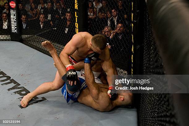 Mirko Crocop def. Mostapha Al-Turk - TKO - 3:06 round 1 during UFC 99 at Lanxess Arena on June 13, 2009 in Cologne, Germany.