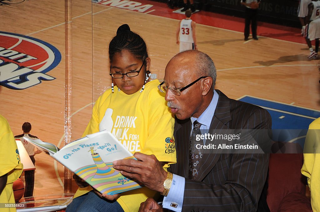 NBA Cares - MILK Reading & Learning Center Dedication