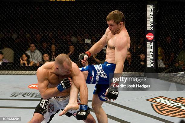 Matt Hughes def. Matt Serra - Unanimous Decision during UFC 98 at MGM Grand Arena on May 23, 2009 in Las Vegas, Nevada.