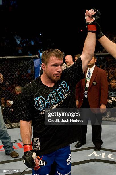 Matt Hughes def. Matt Serra - Unanimous Decision during UFC 98 at MGM Grand Arena on May 23, 2009 in Las Vegas, Nevada.