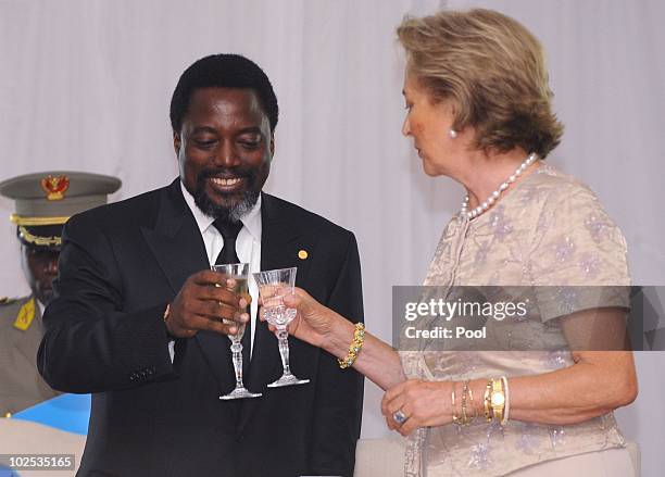 King Albert Ii Of Belgium Attends 50th Anniversary Of Independence In ...