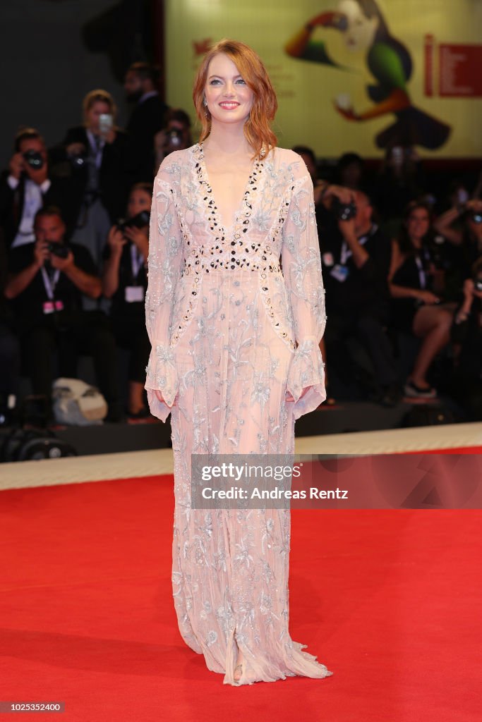 The Favourite Red Carpet Arrivals - 75th Venice Film Festival