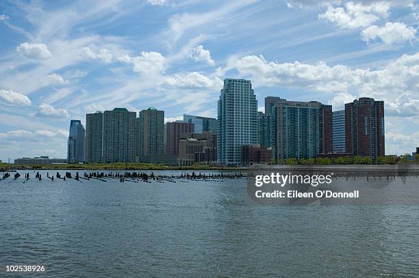 pavonia newport neighborhood of jersey city, nj - newport jersey city stock pictures, royalty-free photos & images