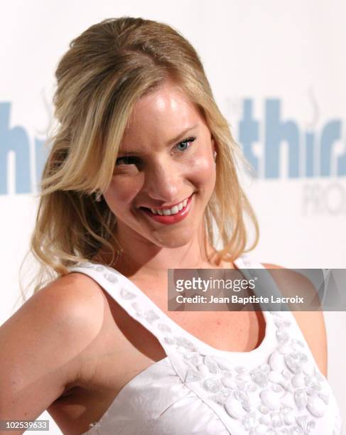 Heather Morris attends The Thirst Project Gala held at Casa del Mar on June 29, 2010 in Santa Monica, California.