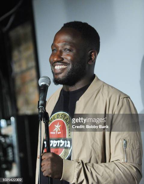 Hannibal Buress performs at The Stress Factory Comedy Club on August 30, 2018 in New Brunswick, New Jersey.