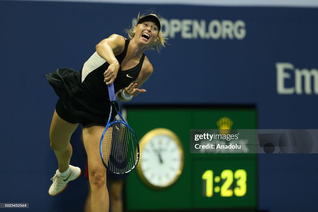 US Open 2018: Maria Sharapova v Sorana Cirstea