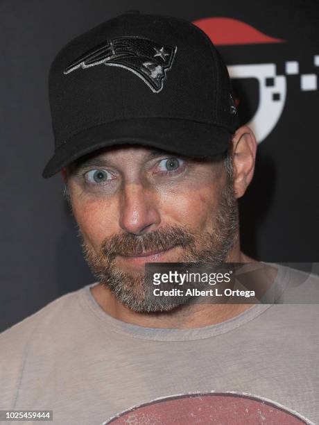 Actor Johnny Messner arrives for the premiere of Cinedigm's "Silencer" held at Laemmle's Ahrya Fine Arts Theatre on August 30, 2018 in Beverly Hills,...