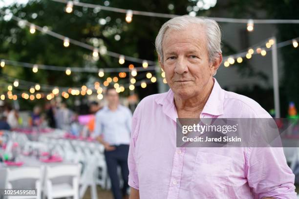 Artist Peter Beard attends SummerFest 2018 Honoring Peter Marino at Southampton Arts Center on August 30, 2018 in Southampton, New York.