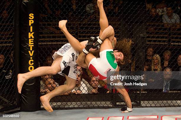 Roger Huerta def. Clay Guida - Submission - :31 round 3 during The Ultimate Fighter 6 Finale on December 8, 2007 in Las Vegas, Nevada.