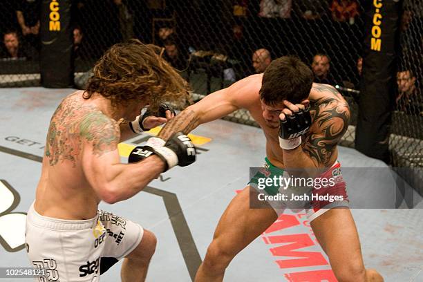 Roger Huerta def. Clay Guida - Submission - :31 round 3 during The Ultimate Fighter 6 Finale on December 8, 2007 in Las Vegas, Nevada.