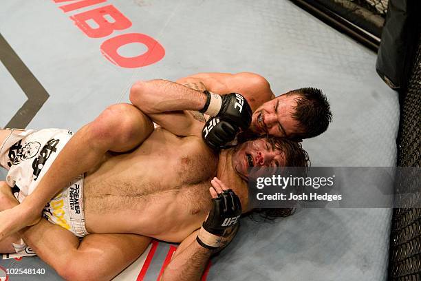 Roger Huerta def. Clay Guida - Submission - :31 round 3 during The Ultimate Fighter 6 Finale on December 8, 2007 in Las Vegas, Nevada.