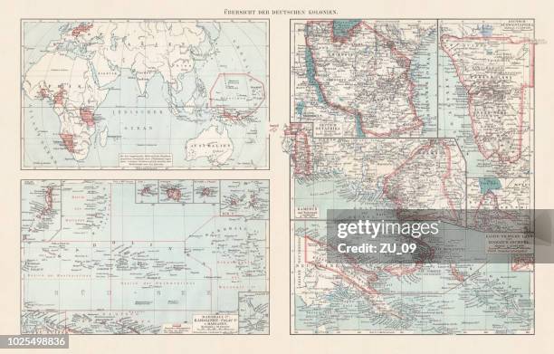 前德國殖民地的地形圖, 石版畫出版1897 - togo 幅插畫檔、美工圖案、卡通及圖標