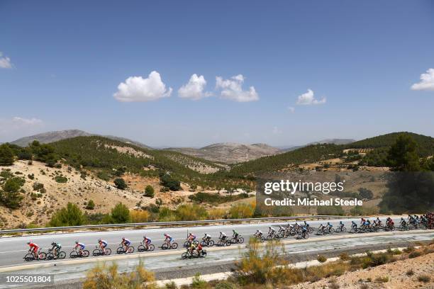 Thibaut Pinot of France and Team Groupama FDJ / Mickael Delage of France and Team Groupama FDJ / Antoine Duchesne of Canada and Team Groupama FDJ /...