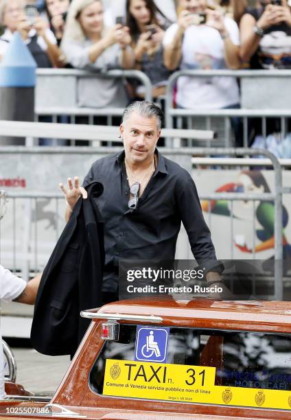 Christian Carino is seen during the 75th Venice Film Festival on August 31, 2018 in Venice, Italy.