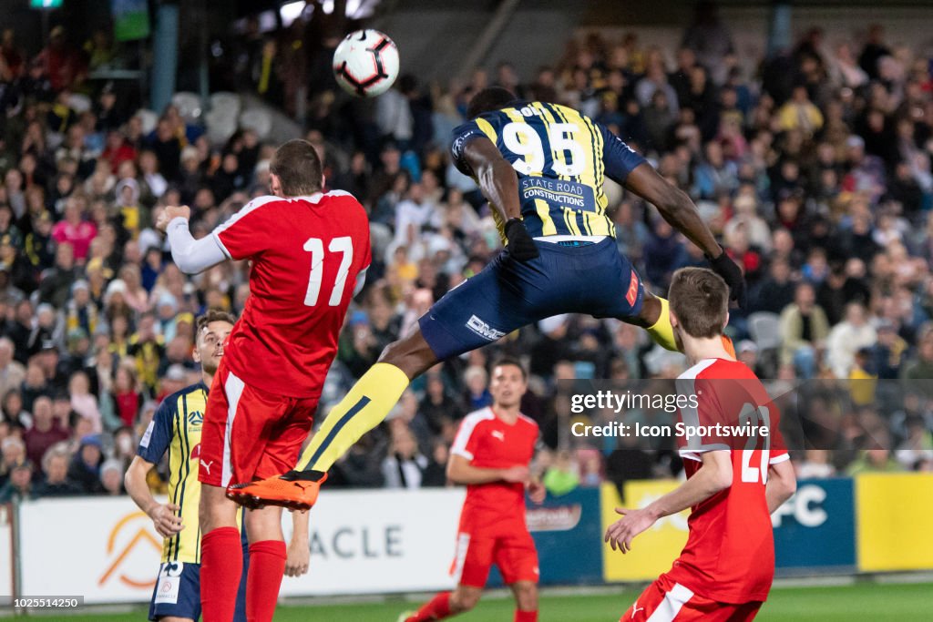 SOCCER: AUG 31 Hyundai A-League - Central Coast Mariners v Central Coast Select