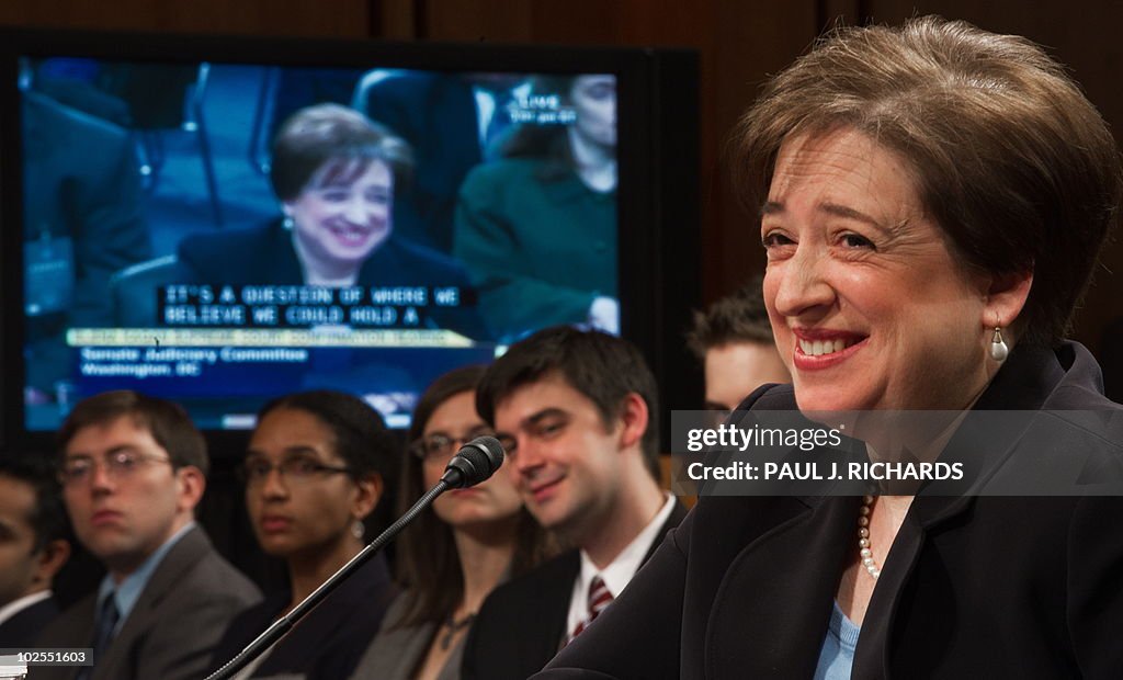 US Supreme Court nominee Elena Kagan res
