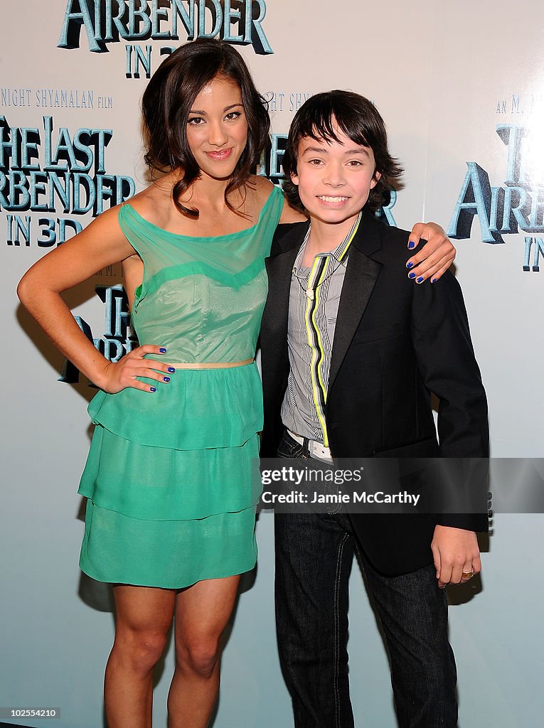 "The Last Airbender" New York Premiere - Inside Arrivals