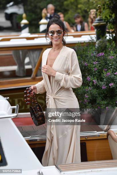 Bruna Marquezine is seen during the 75th Venice Film Festival on August 31, 2018 in Venice, Italy.