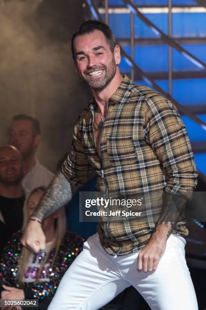 Ben Jardine is evicted from the Celebrity Big Brother house at Elstree Studios on August 31, 2018 in Borehamwood, England.