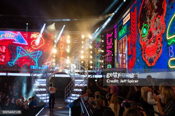 Ben Jardine is evicted from the Celebrity Big Brother house at Elstree Studios on August 31, 2018 in Borehamwood, England.