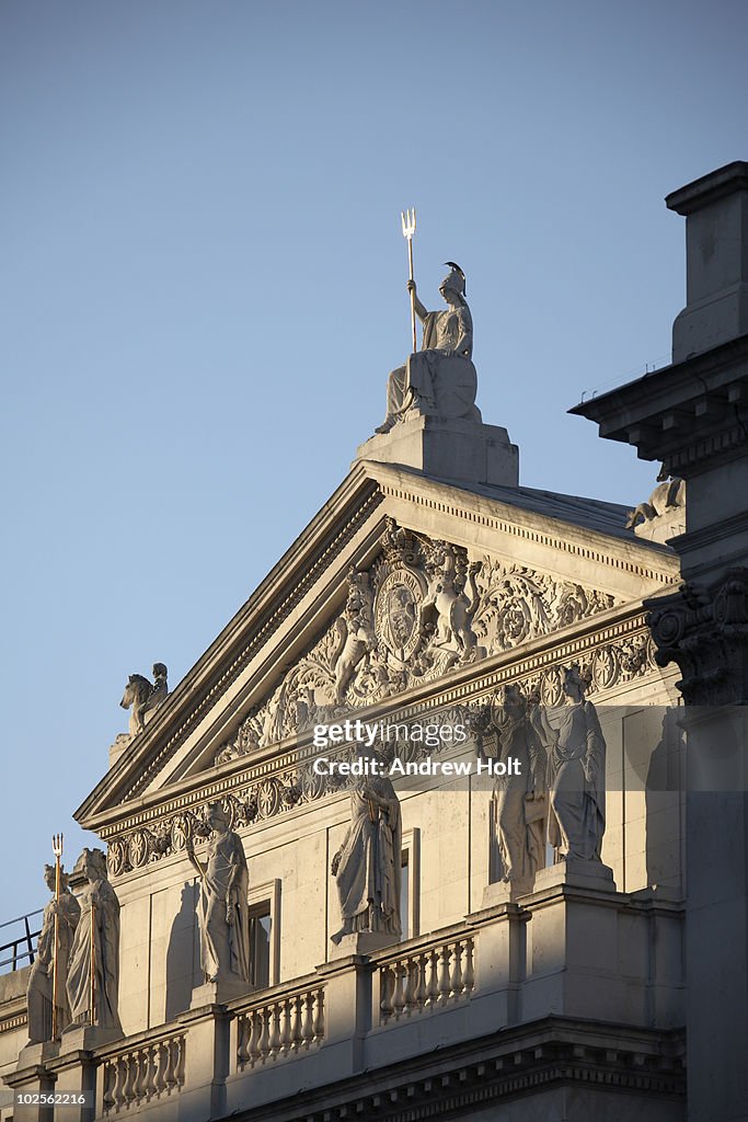 Somerset house building frieze sculptures 