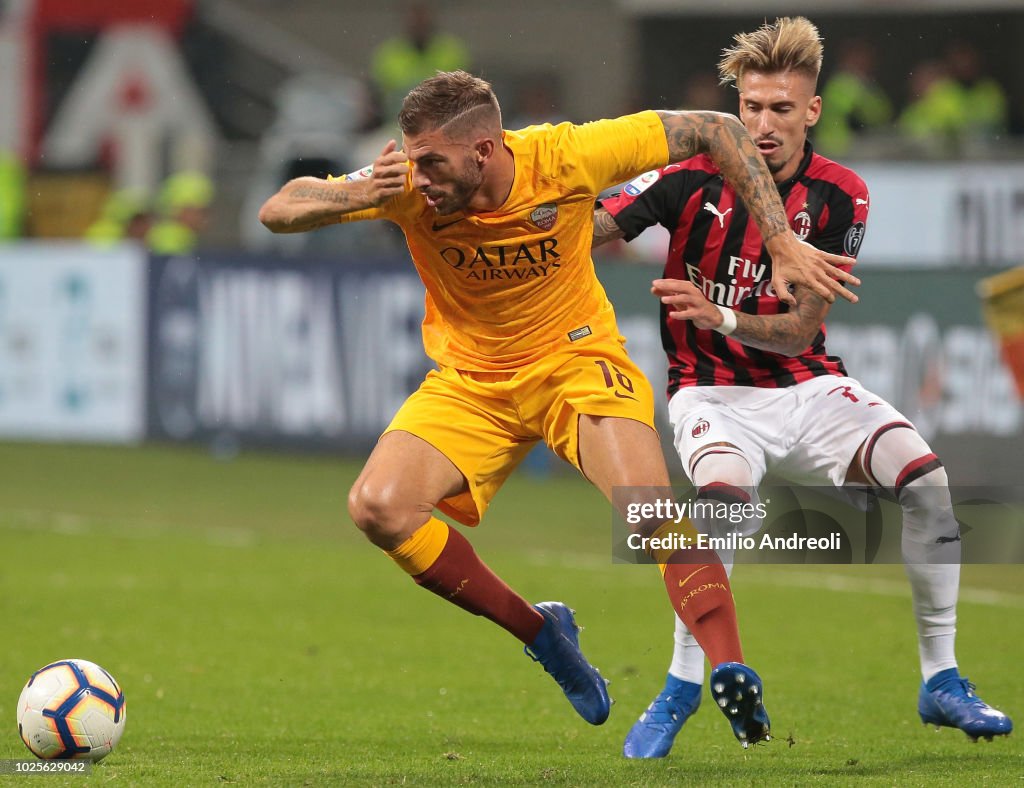 AC Milan v AS Roma - Serie A