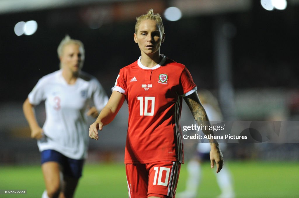 Wales v England - FIFA Women's World Cup Qualifier