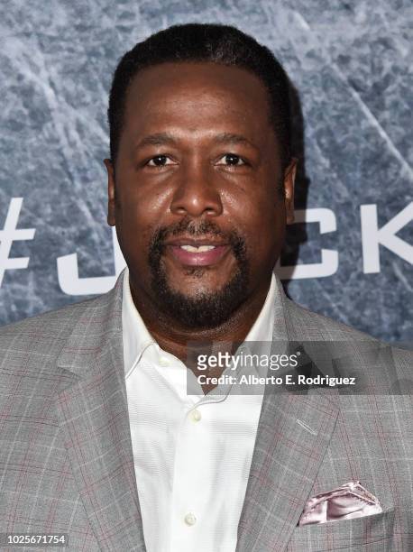 Wendell Pierce attends the premiere of Amazon Prime's of "Tom Clancy's Jack Ryan" at the Battleship Iowa on August 31, 2018 in San Pedro, California.