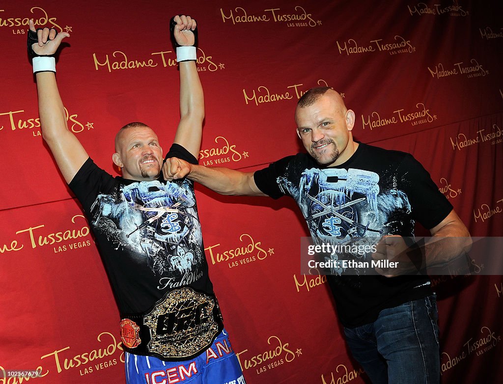 Chuck Liddell Wax Figure Unveiled At Madame Tussauds Las Vegas