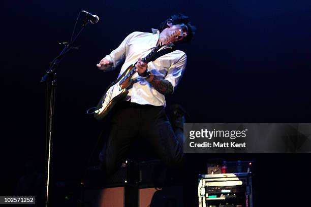John Mayer performs at the Wembley Arena on May 26, 2010 in London, England.