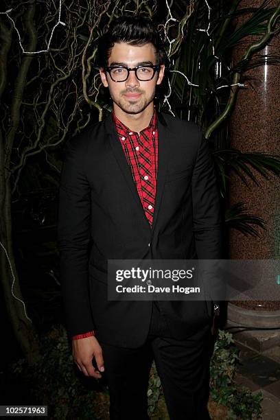 Joe Jonas attends the Gala Premiere afterparty of The Twilight Saga: Eclipse held at The Foreign Office on July 1, 2010 in London, England.