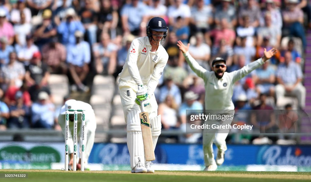 England v India: Specsavers 4th Test - Day Three