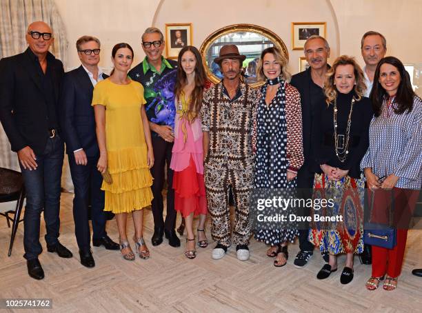 Marco Bizzarri, Colin Firth, Livia Firth, Jeff Goldblum, Emilie Livingston, Pierpaolo Piccoli, Stefania Rocca, Carlo Capasa, Caroline Scheufele,...