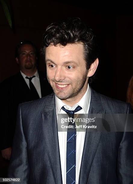 Actor Michael Sheen attends the HBO premiere of "The Special Relationship" after party held at Directors Guild Of America on May 19, 2010 in Los...