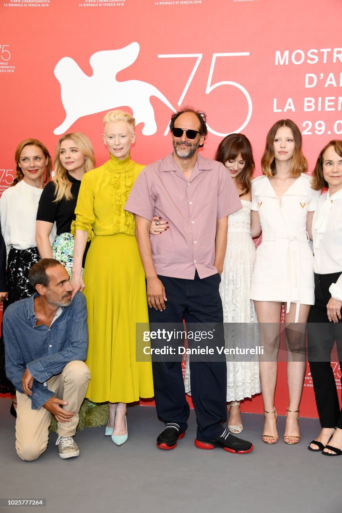 Suspiria Photocall - 75th Venice Film Festival