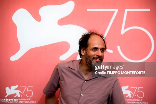 Director Luca Guadagnino attends a photocall for the film "Suspiria" presented in competition on September 1, 2018 during the 75th Venice Film...