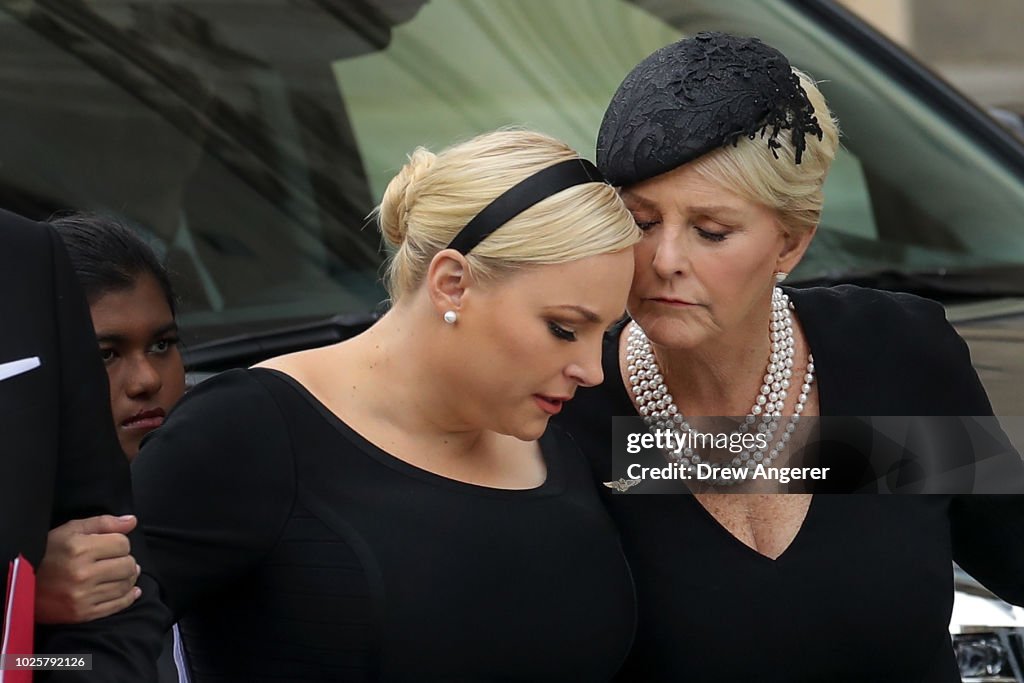 National Cathedral Hosts Memorial Service For Sen. John McCain (R-AZ)