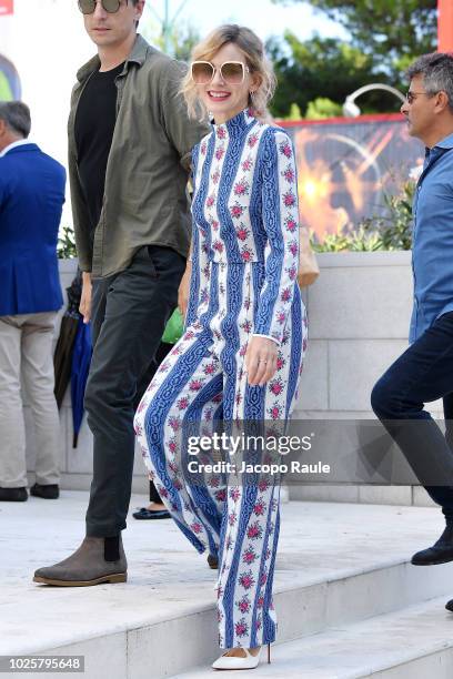 Naomi Watts is seen during the 75th Venice Film Festival on September 1, 2018 in Venice, Italy.