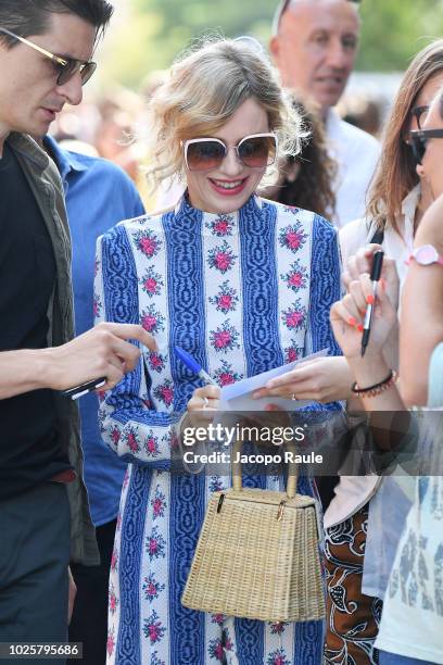 Naomi Watts is seen during the 75th Venice Film Festival on September 1, 2018 in Venice, Italy.