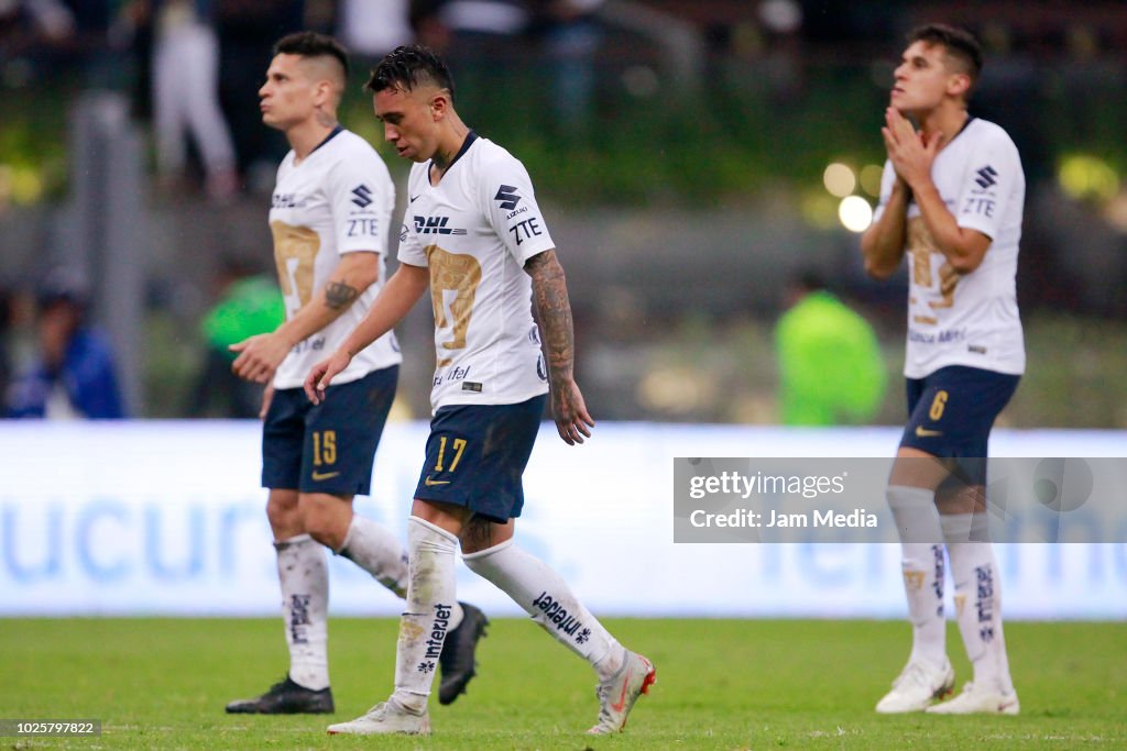 America v Pumas UNAM - Torneo Apertura 2018 Liga MX