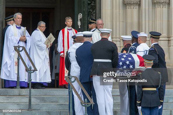 National Cathedral Hosts Memorial Service For Sen. John McCain (R-AZ) National Cathedral Hosts Memorial Service For Sen. John McCain (R-AZ)