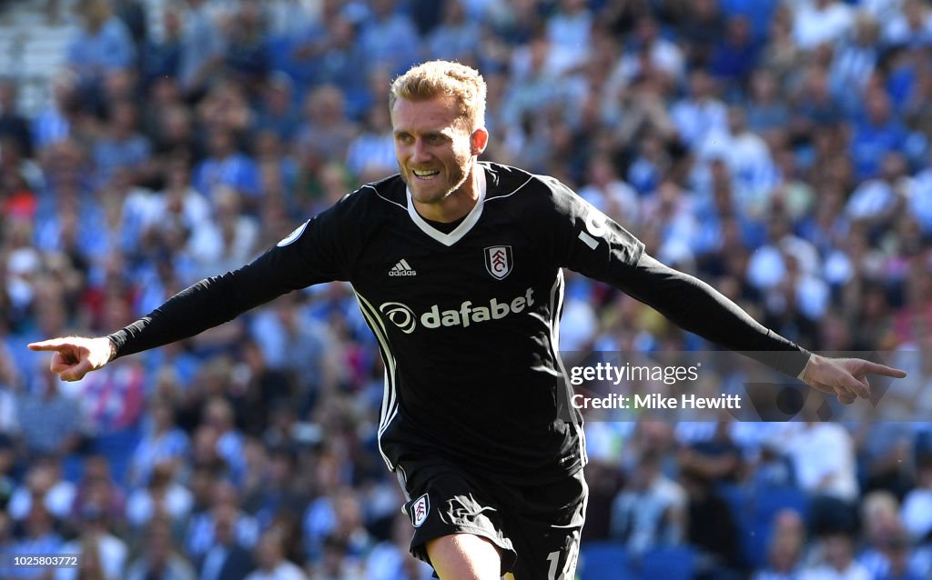 Brighton & Hove Albion v Fulham FC - Premier League