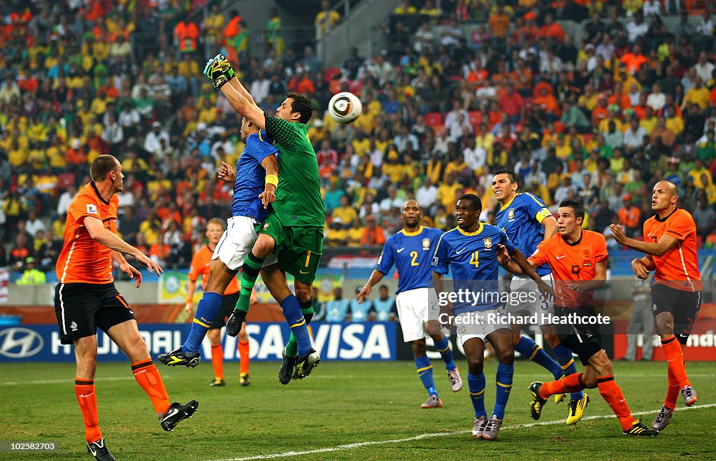 Netherlands v Brazil: 2010 FIFA World Cup - Quarter Finals