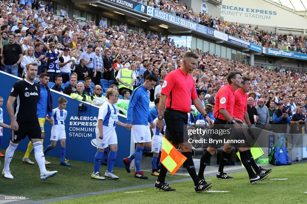 Brighton & Hove Albion v Fulham FC - Premier League